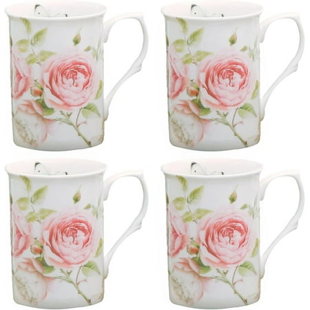 

Beau Rose Mug 9-Ounce Set Of 4