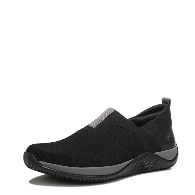 Zapatillas Slip-On Ryka Echo Knit para Mujer Negro Talle 8W