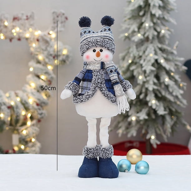 Muñeco De Nieve De Peluche Cantor Y Bailarín – Juguete Interactivo Navideño Con Luces Y Música, Funciona Con Pilas, Decoración Para Hogar Y Fiestas