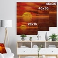 thumbnail image 5 of Design Art - Sun Falling to Yellow Ocean, 5 of 5