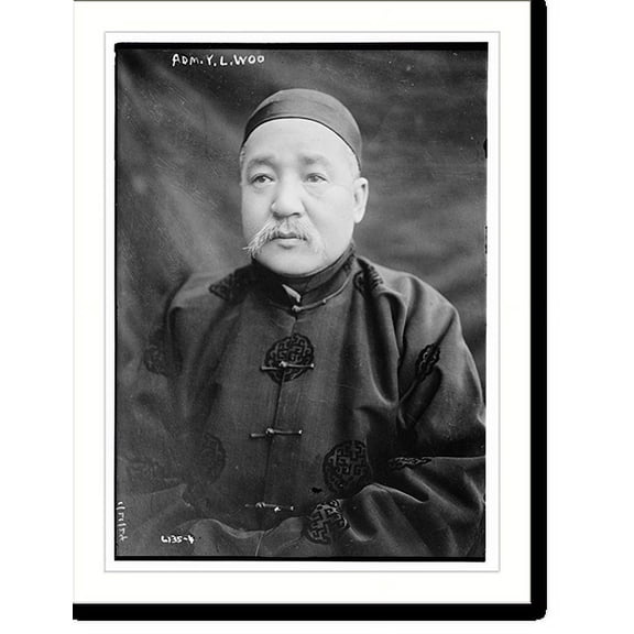 Historic Print, Adm. Y.L. Woo (China), 18" x 24"