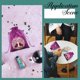thumbnail image 5 of 2 bolsas de tarot de terciopelo con cordón, fundas para cartas de tarot, soporte para guardar barajas de tarot, color negro y morado, con el árbol de la vida del zodíaco., 5 of 9