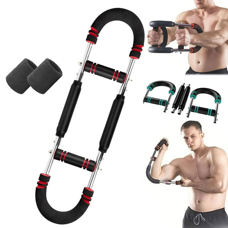 Twister Arm Trainer 40-100lbs - Verstelbaar - U-Vorm - Thuis Workout Apparatuur Arm Oefening Borst Expander Draagbare Lente Weerstand Twister Arm Trainer 40-100lbs - Verstelbaar - U-Vorm - Thuis Workout Apparatuur Arm Oefening Borst Expander Draagbare Lente Weerstand