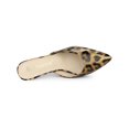 thumbnail image 4 of BLISSFUL STEP Women's Pointed Toe Stiletto Heels Slide Mules Leopard 9, 4 of 7