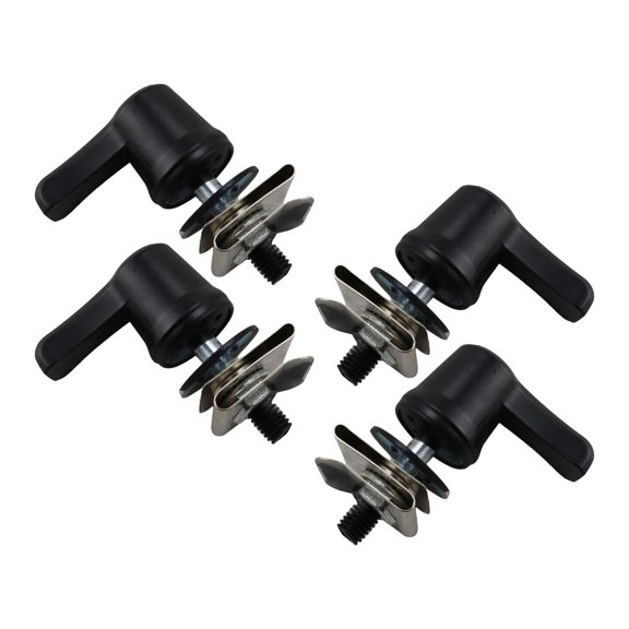 4 piezas de accesorios de montaje de alforjas para reemplazar el bloqueo del sistema antirrobo Touring
