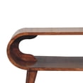 thumbnail image 4 of Artisan Furniture Solid Wood Amaya Nordic Style Honey Caramel Coffee Table, 4 of 8