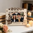 thumbnail image 6 of Aurorax Graduation Wooden Photo Frame Graduation Gifts for Him/Her 2026 Graduation Doctoral Cap Design Scroll Style Graduation Party Decorations, 6 of 7