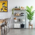 thumbnail image 2 of IRIS USA 4 Tier Wire Shelving Storage Unit Silver 1 Pack, 2 of 8