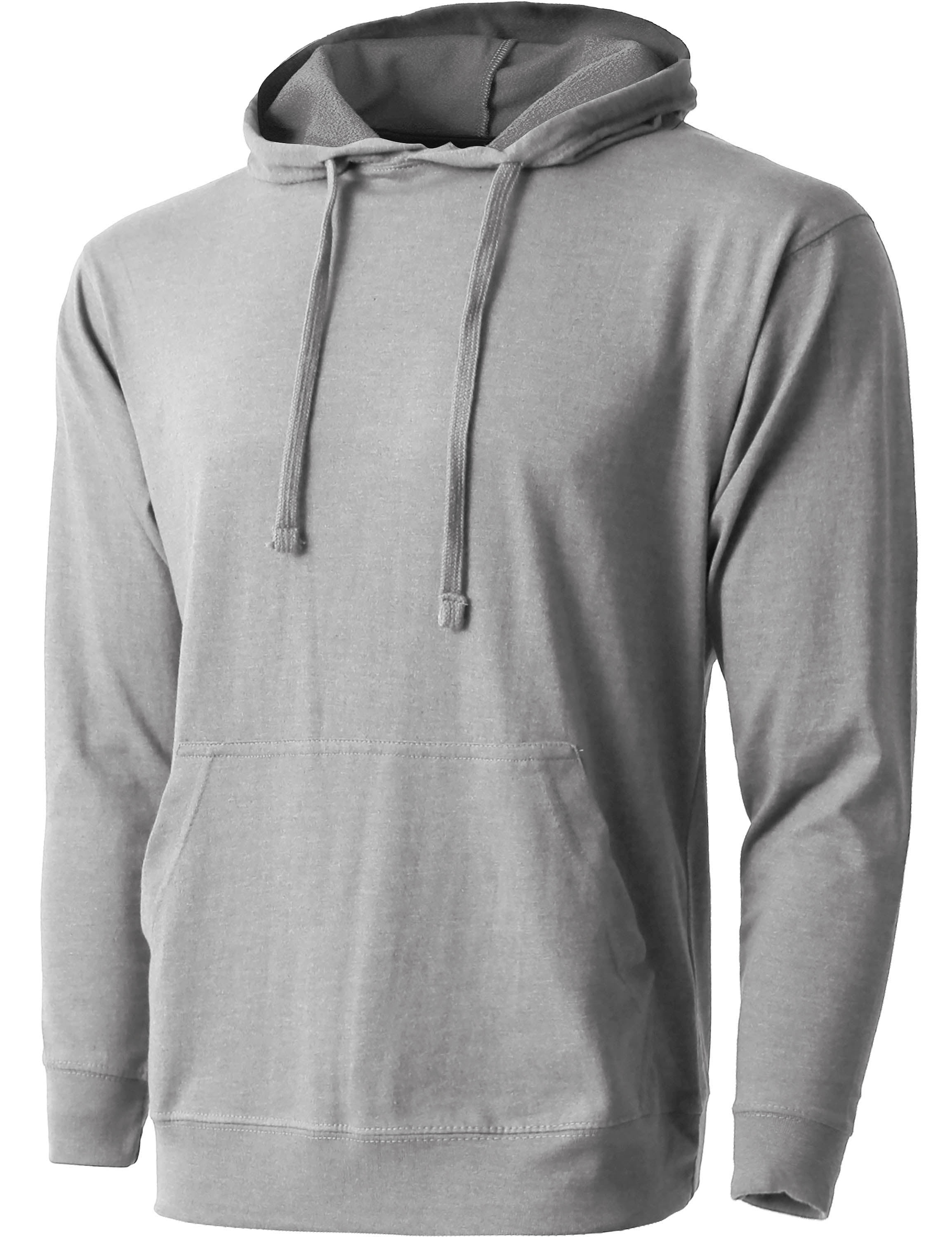 Ma Croix Men's Lightweight Pullover Hoodie Sweatshirt with