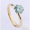 thumbnail image 4 of 2Ct Lab Created Diamond Round Cut Women's Wedding Ring 14k Yellow Gold Plated, 4 of 4