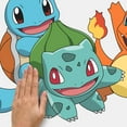 thumbnail image 5 of Pokemon Squirtle, Charmander & Bulbasaur Giant Wall Decals, 5 of 6