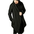 thumbnail image 4 of Kiplyki Flash Men Casual Solid Hooded Cardigan Jacket Long Sleeve With Pocket Top, 4 of 7