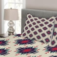 thumbnail image 3 of Ambesonne Colorful Quilted Bedspread Set 3 Pcs, Folk Mystic, King Size, Multicolor, 3 of 4