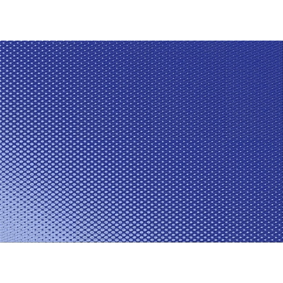 Ahgly Company Indoor Rectangle Patterned Light Slate Blue Area Rugs, 5' x 7'