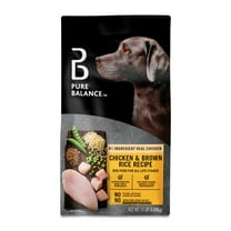 Pure Balance Chicken & Brown Rice Recipe Dry Dog Food, 15 lbs