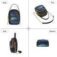 thumbnail image 3 of FORMRS Crossbody Bag for Women Quilted Travel Shoulder Cell Phone Purse with Chain Strap Handbag, Window Earth, 3 of 7
