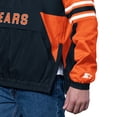 thumbnail image 3 of Men's Starter Navy Chicago Bears Prospect Half-Zip Pullover, 3 of 3