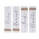 thumbnail image 1 of Letrero de madera decorativo para pared, hermoso letrero de madera rústico Natural con ganchos para el hogar y la sala de estar, 4 Uds., 1 of 8