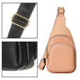 thumbnail image 3 of Mini bolso cruzado versátil, bolso de pecho de gran capacidad de PU simple para mujer, 3 of 5