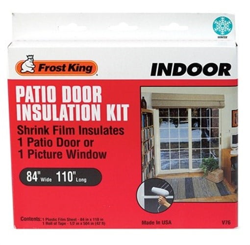 Frost King V76h Indoor Shrink Door Kit 84in X 110in Patio Door