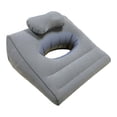 thumbnail image 1 of Almohada de cuña inflable Hollow, soporte boca abajo para el hogar portátil y transpirable almohada de de para las piernas cintura trasera, 1 of 8