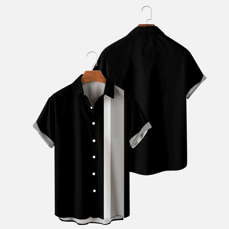 JWZUY Mens Round Neck Summer Comfy Tshirt Trendy Gradient Shirts Short  Sleeve Tops Dark Gray XXL 