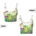 thumbnail image 5 of Naloa Plants and Insects Sports Bras for Women, High Support Bra with Removable Pads, Comfortable - X-Large, 5 of 9