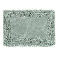 thumbnail image 5 of Better Trends 21" x 34" Premium Bathroom Rug 100% Cotton, Ultra Soft Bath Mat, Water Absorbent, Non-Slip Ruffle Border (Sage) Shaggy Border Collection, 5 of 5