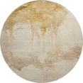 thumbnail image 2 of Addison Rugs Mayfield Premium Machine Washable Transitional Modern Gold Round Rug, 8' x 8', 2 of 6