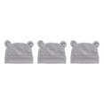 thumbnail image 3 of Minnieouse Sombrero recién nacido sólido cómodo cálido multifuncional elástico niñas niño sombreros infantil elástico niño gorras Type1 NO1, 3 of 6