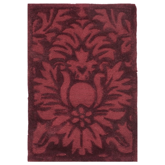 SAFAVIEH Total Performance Wilton Floral Area Rug, Marine, 2' x 3'