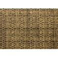 thumbnail image 1 of Ahgly Company Indoor Rectangle Abstract Brown Modern Area Rugs, 8' x 10', 1 of 4