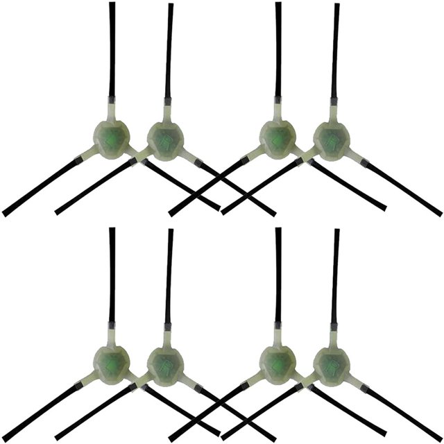 8 Paquets de Brosses Latérales pour MT501 MT710 MT720 Pcs de Rechange pour Aspirateur Robot
