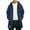Navy, variant on Dvprdro Men's Long Hoodie with Pockets Fall Winter Fleece Full Zip Hooded Coat Mid Length Thick Warm Sweatshirt Jacket for Men
