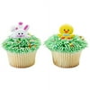 And Cupcake Rings (144 Pieces) Easter, Spring, Religious Themed Cake Decor