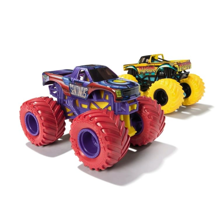 Monster Jam, Marvel Official The Sentinels Vs. Wolverine Die-Cast