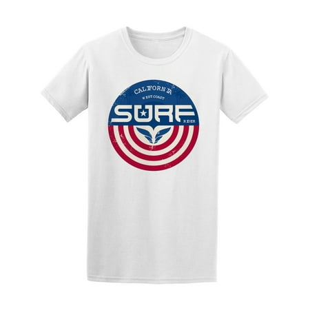 California Surfers West Coast Tee Men's -Image by