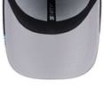 thumbnail image 5 of Men's New Era Gray Jacksonville Jaguars Throwback Active Visor Trim 39THIRTY Flex Hat, 5 of 6