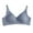 Z02*Grey, variant on Gymayou Strapless Bras for Women Wireless Push Up Non-Slip Bandeau Bra Seamless Clear Straps Tube Top Padded Bralette Beige L