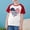 Red, variant on 4Th Of July Shirts For Kids Trendy Independence Day Letter Print Blouse Casual Raglan Short Sleeve Tops Black 3-4 Years