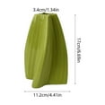thumbnail image 3 of IPEWLEX Decorative Plastic Vase for Artificial Flowers - Lightweight Centerpiece for Home, Wedding, Party -17cm, 3 of 6