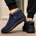 thumbnail image 4 of Botas de nieve impermeables para Hombre, botines sin cordones para mantener el calor, envío gratis, 4 of 4