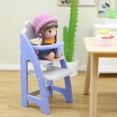 thumbnail image 4 of Realistic Plastic Dollhouses Baby High Chair 1/12 Scale Miniature Furniture Safe Childrens Gift, 4 of 8