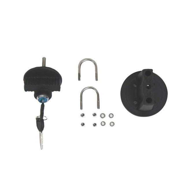 koolsoo Support de Réservoir de Carburant Générique, Accessoires de Verrouillage, Montage Facile pour Bidon de 5L