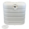 thumbnail image 4 of Flame King Cache-Réservoir de Propane YSN-PCC-RV30-WHT pour Deux Réservoirs de Propane en Acier de 30 Livres; Robuste; Protection contre les Débris Volants; Blanc; Polypropylène, 4 of 7