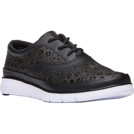

Women s Propet Harper Sneaker Black Full Grain Leather 6.5 D
