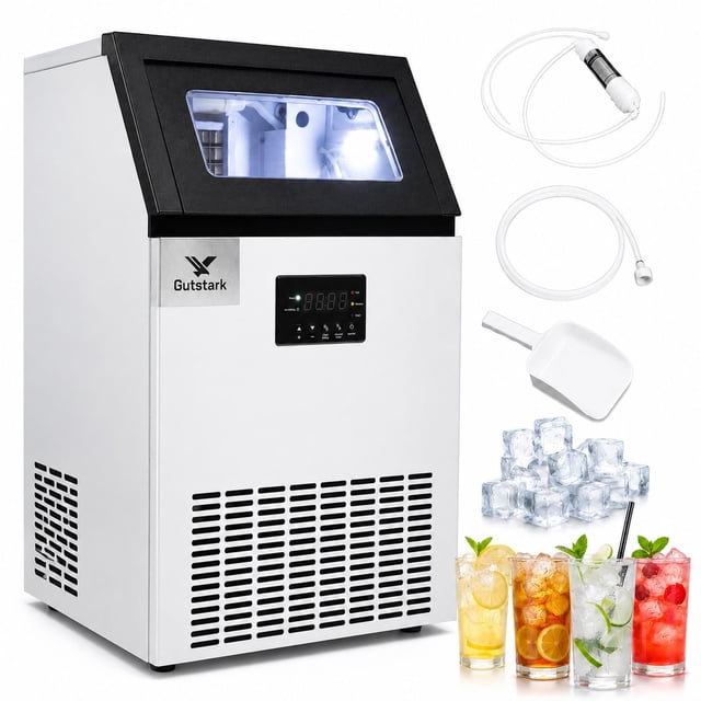 Máquina Fabricadora de Hielo Comercial Gutstark Home 40 Kg Dia