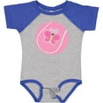 thumbnail image 3 of Inktastic Tennis Pink Ball Girls Baby Bodysuit, 3 of 5