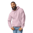 thumbnail image 2 of Gildan Heavy Blend Hooded Sweatshirt, Everyday Pullover Hoodie for Casual Style, Light Pink, L, 2 of 5