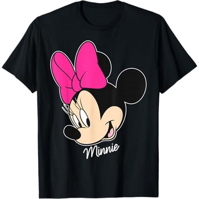 Disney Mickey And Friends Minnie Mouse Grand T-Shirt Portrait Toutes Tailles P-5TG